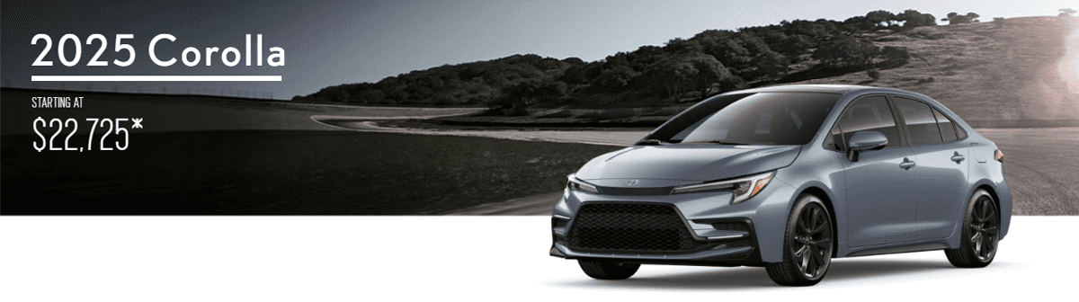 2025 Toyota Corolla exterior view