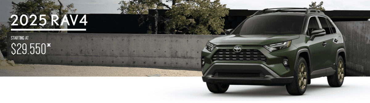 2025 Toyota RAV4 exterior view