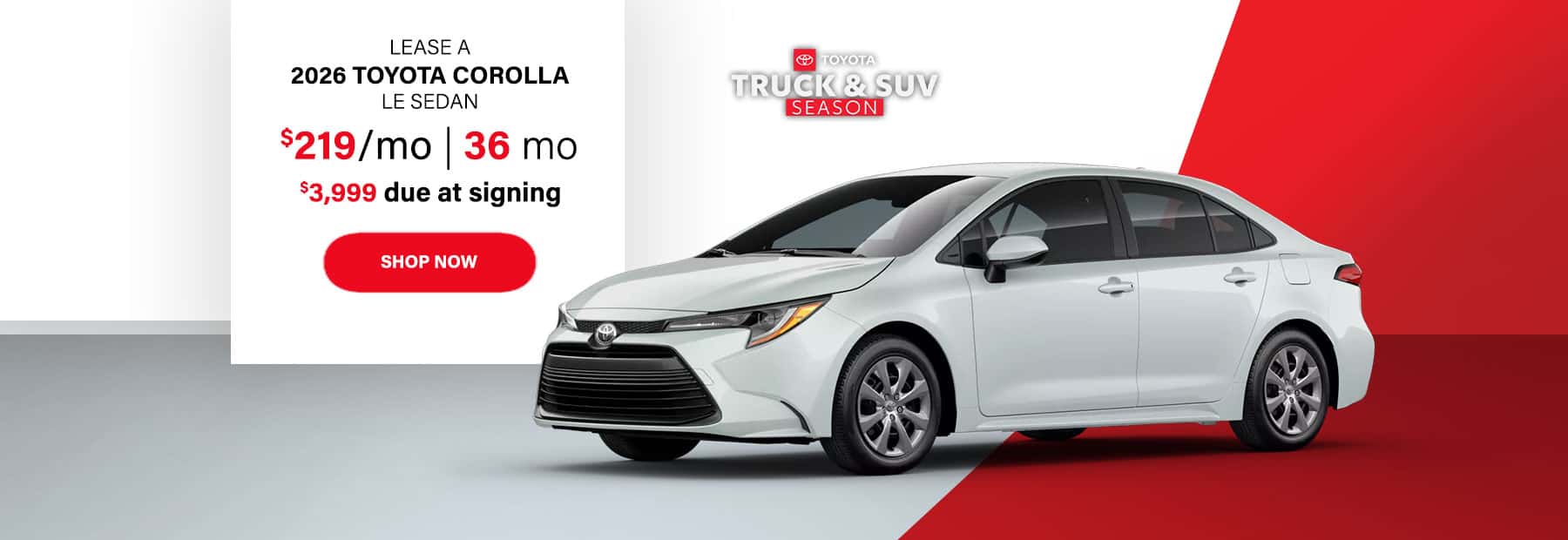 Corolla Offer