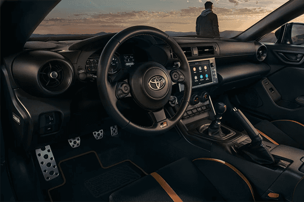 2025 Toyota GR86 interior view