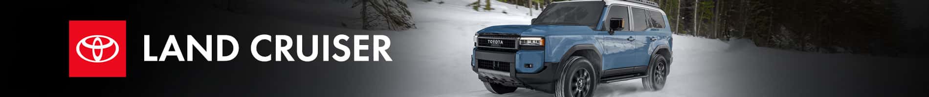 Land Cruiser Page Top Image