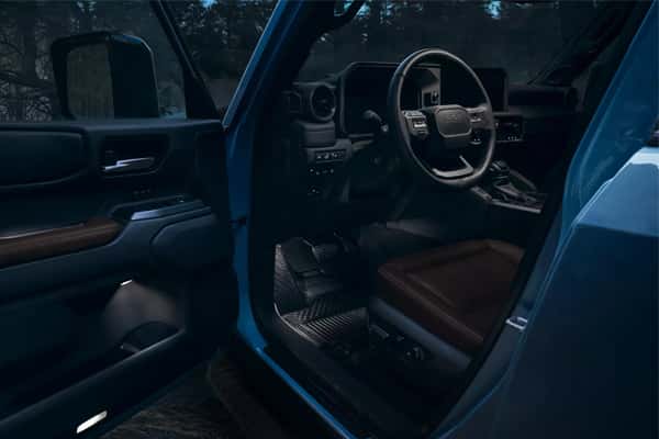 2026 Toyota Land Cruiser off-road with Multi-Terrain Select