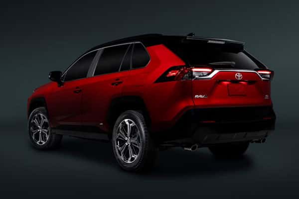 Toyota RAV4 Plug-in Hybrid exterior rear