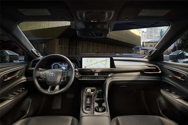 2026 Toyota Crown Signia Limited dashboard and technology
