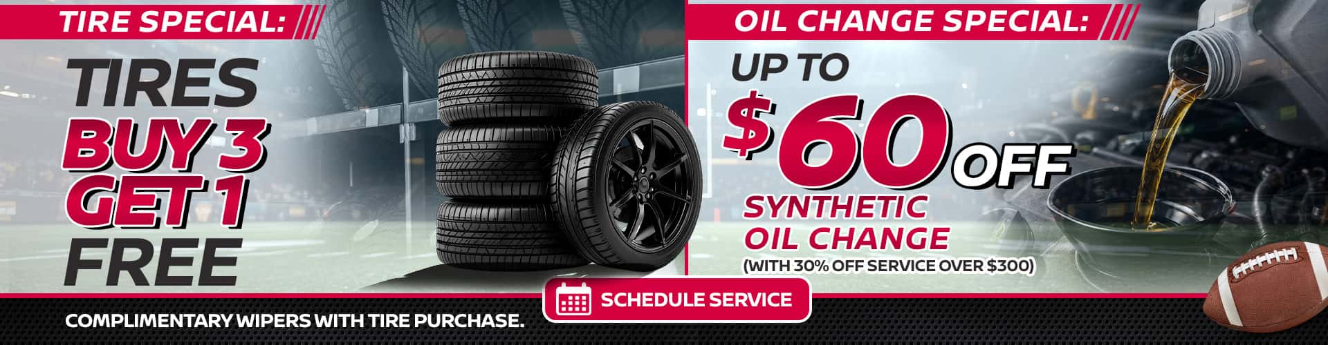 TIRES OIL CHANGE