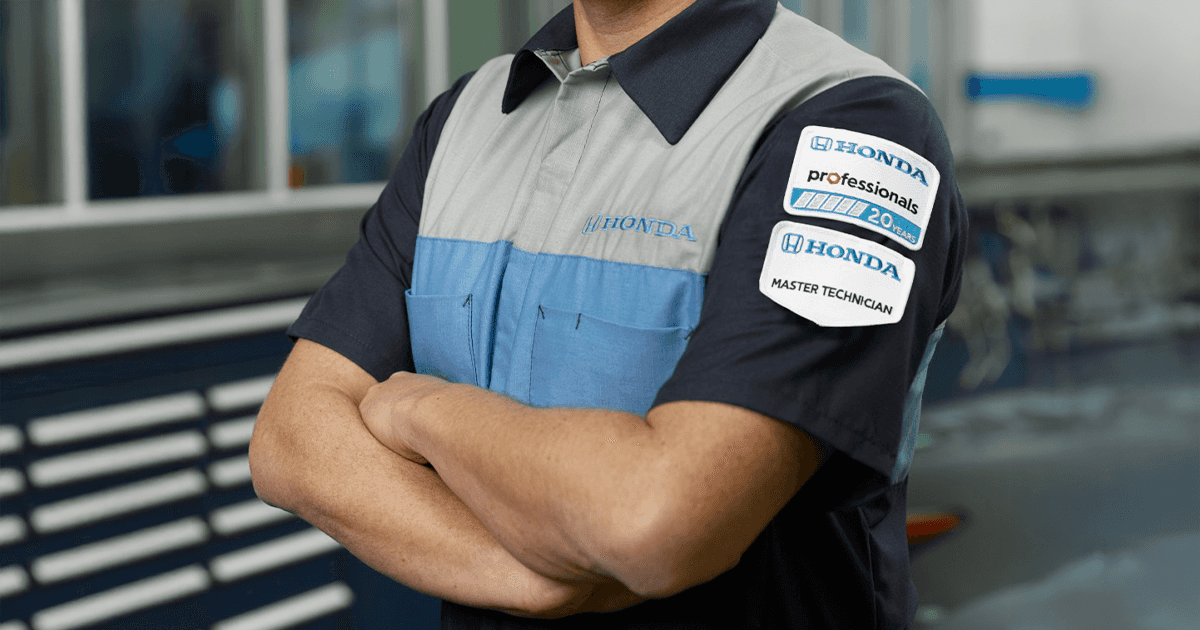 Honda service tech