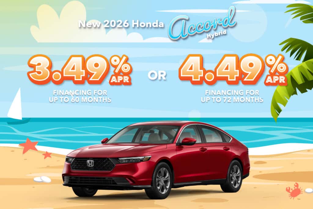 New 2026 Honda Accord Hybrid