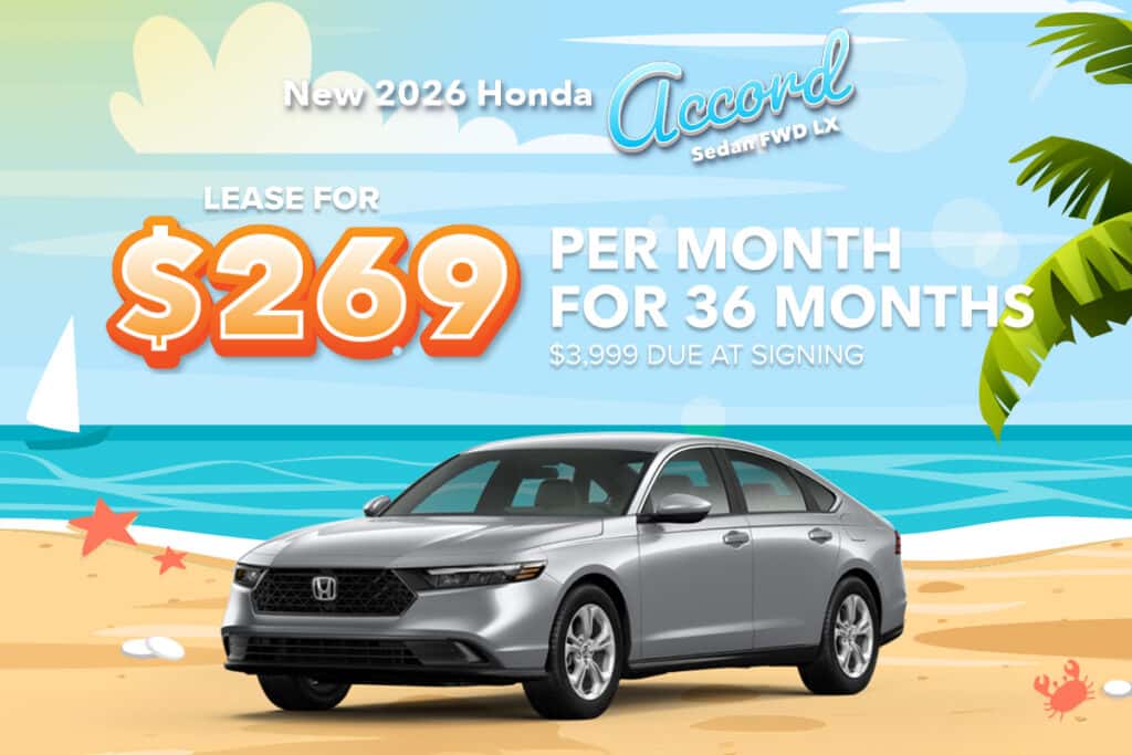 New 2026 Honda Accord Sedan FWD LX