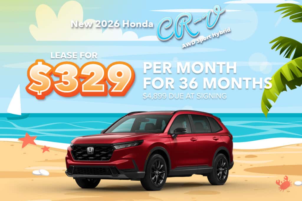New 2026 Honda CR-V AWD Sport Hybrid