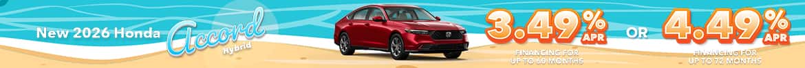 New 2026 Honda Accord Hybrid