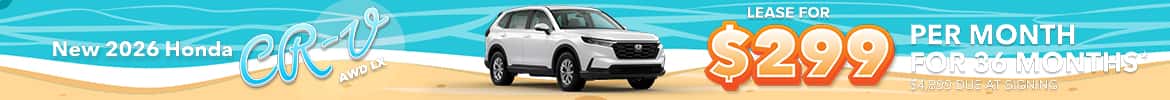 New 2026 Honda CR-V AWD LX