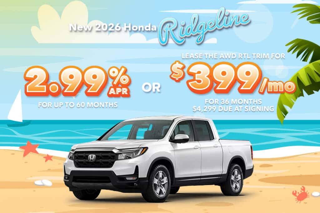 New 2026 Honda Ridgeline