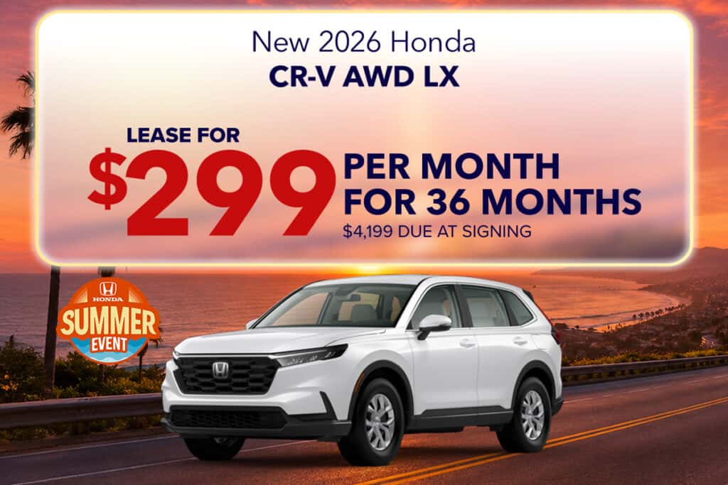 New 2026 Honda CR-V AWD LX