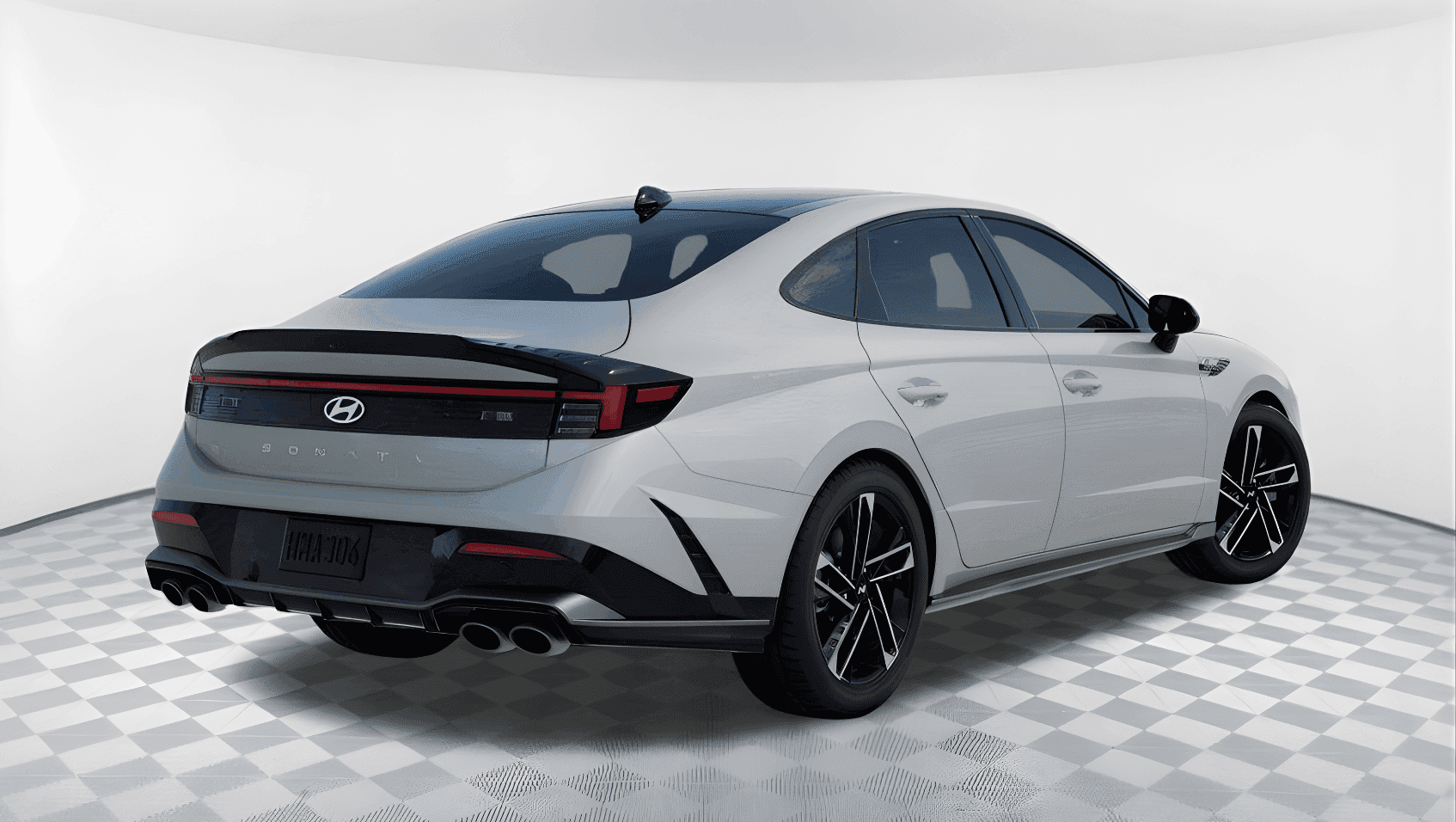 Back view of 2026 Hyundai Sonata in Riverdale, GA