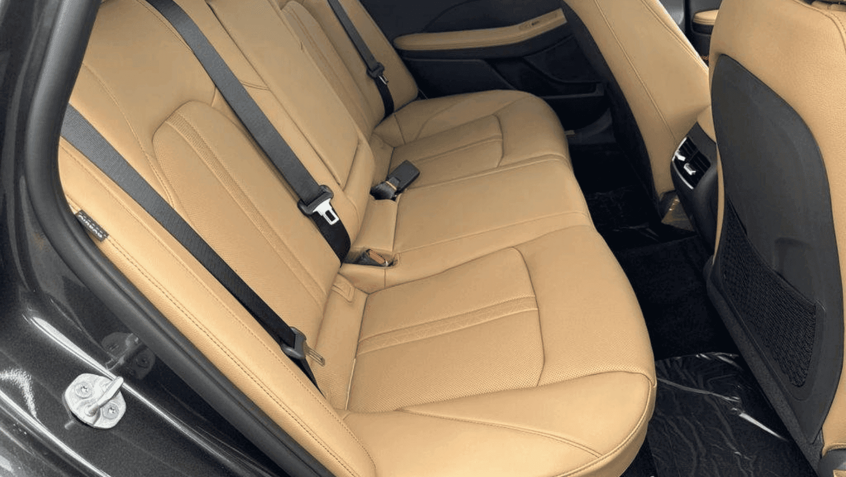 Back Interior view of the 2026 Hyundai Sonata Hybrid