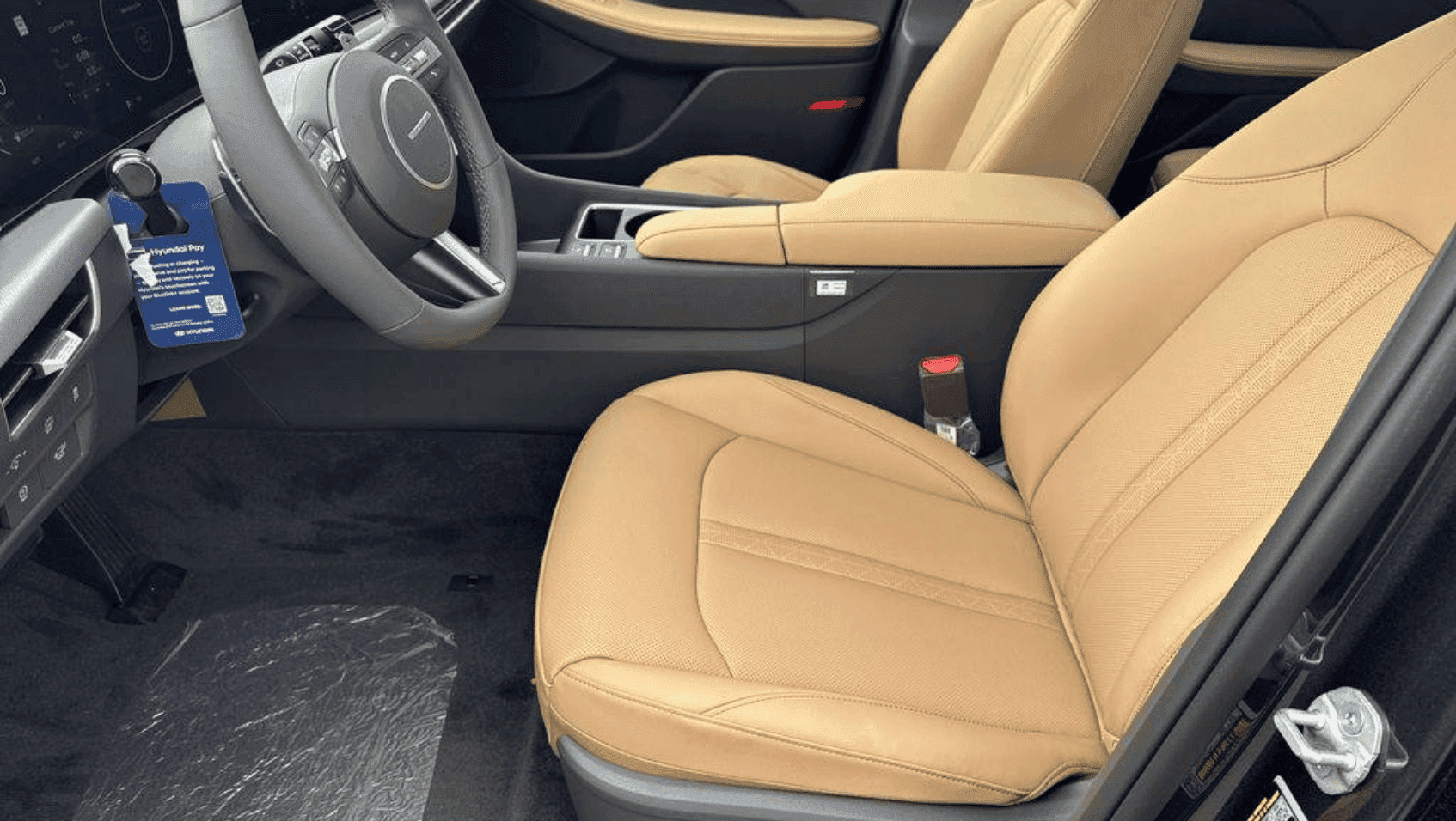 Interior view of the 2026 Hyundai Sonata Hybrid