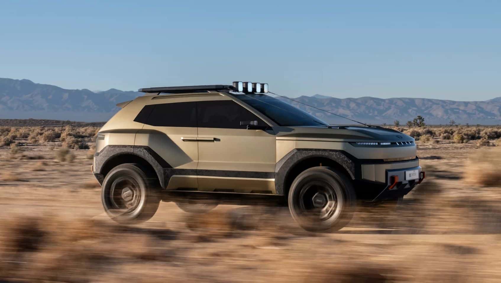 Future Hyundai vehicle: CRATER Concept