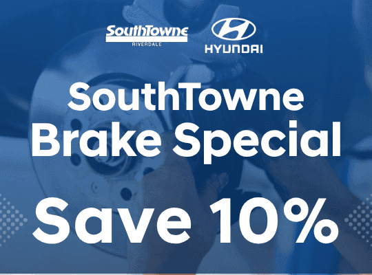 Coupon for 10% Off Brake Service Special at SouthTowne Hyundai Riverdale