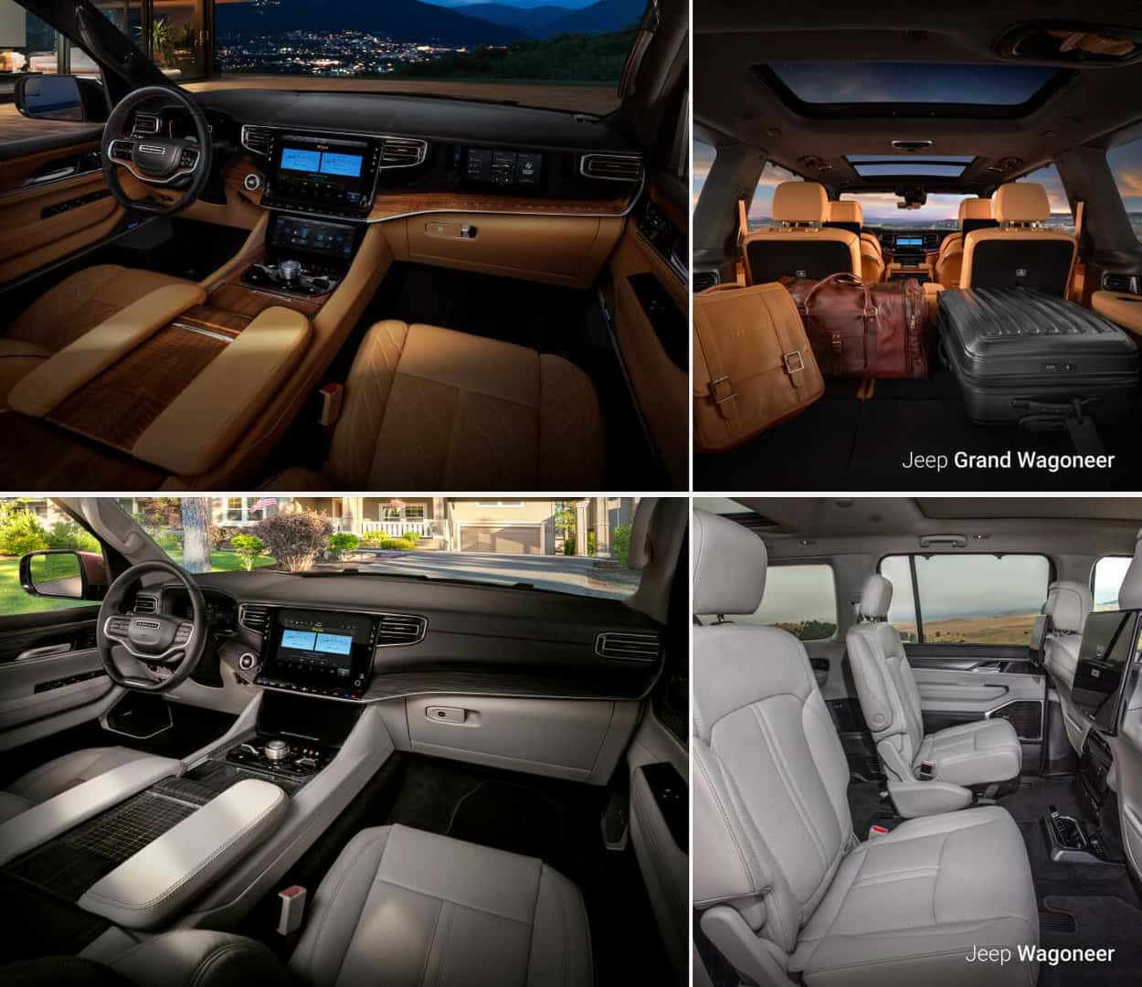 Wagoneer vs. Grand Wagoneer Interior & Price