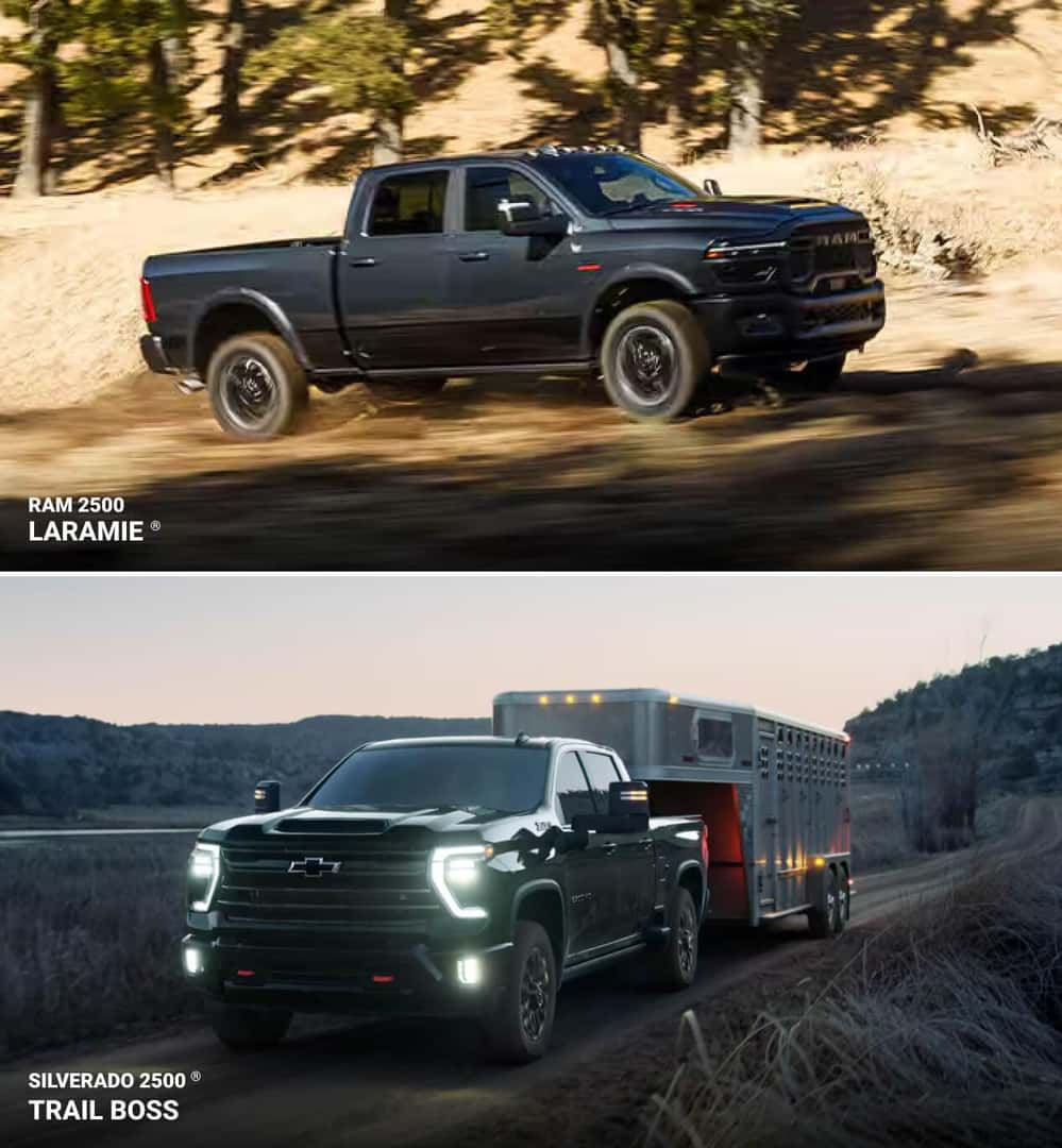 2026 Ram 2500 Laramie Vs Silverado 2500 Trail Boss
