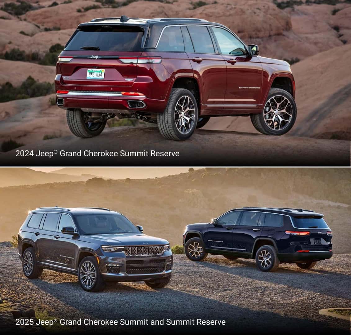 2024 vs. 2025 Jeep Grand Cherokee