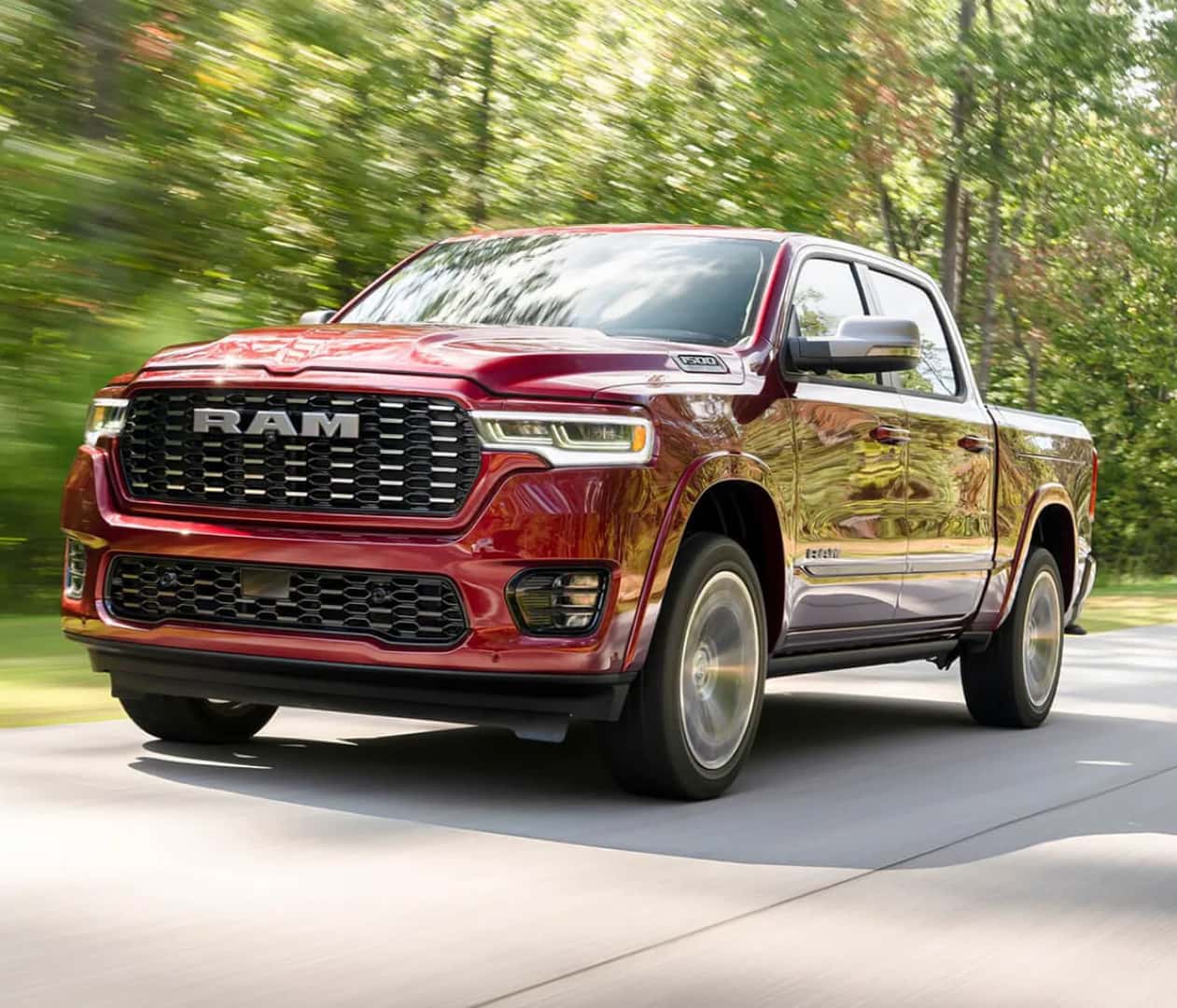 Ram 1500 in Red