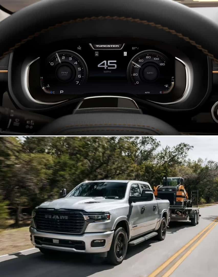 Ram 1500 Speedometer and Exterior