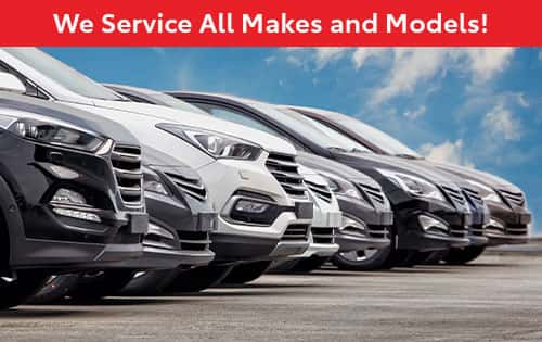 We Service All Makes and Models!