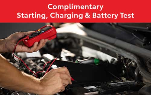 Complimentary Battery Testing