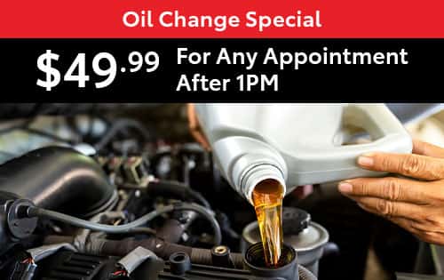 Oil Change Special