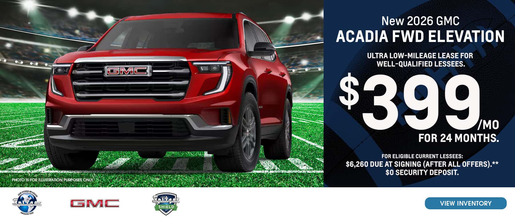 10.2026_GMC Acadia_Lease for $399 for 24 mo