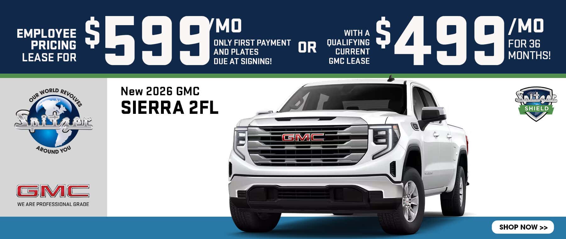 07.2026_GMC Sierra_Lease for $599 OR Lease for $499 for 36 mo