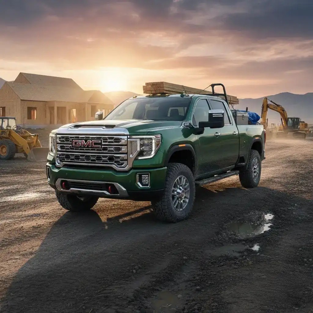 グリーンライト GMC シエラ 3500HD 2026 GMC Sierra 3500 HD: 975 lb-ft Torque, Max Towing, Upfits