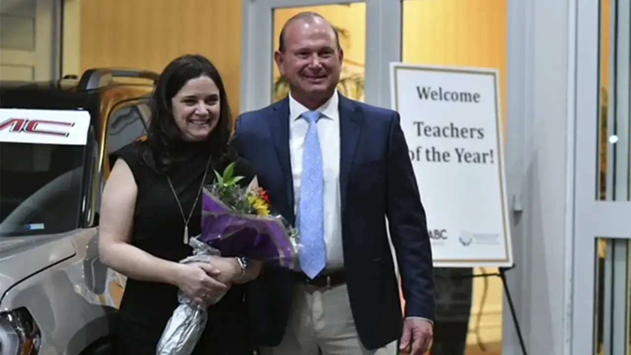 Teacher of the Year ceremony at Starling GMC