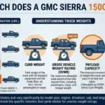 How Much Does a GMC Sierra 1500 Weigh graphic representation