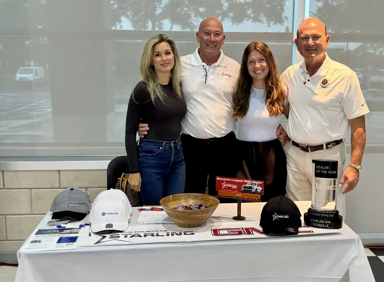 Starling GMC team at Seminole State College recruiting GM Technicians