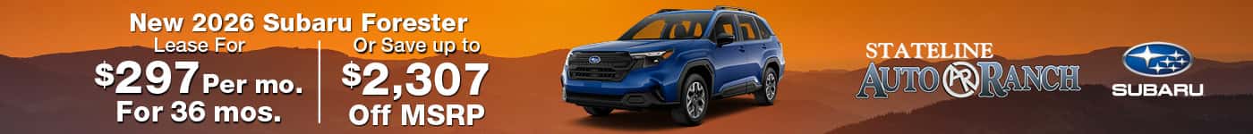New 2026 Subaru Forester
