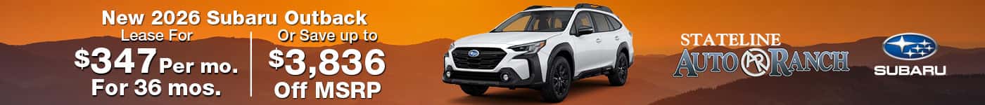 New 2026 Subaru Outback