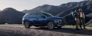 2025 Hyundai Tucson in mountains