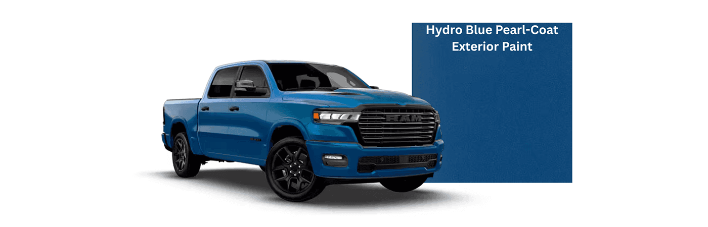 2026 RAM 1500 Hydro Blue Pearl-Coat Exterior Paint