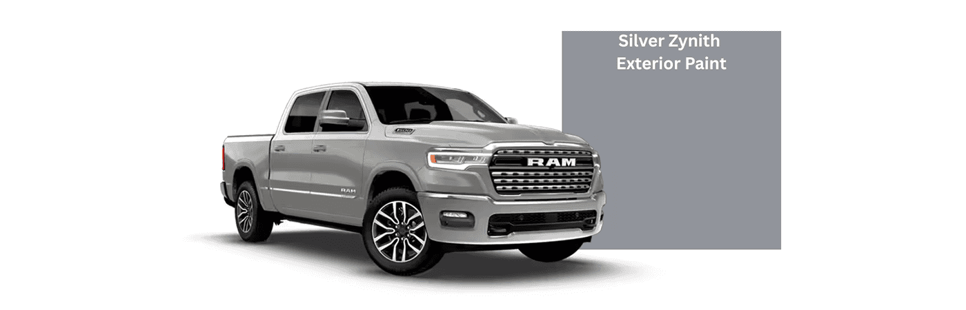 2026 RAM 1500 Silver Zynith Exterior Paint