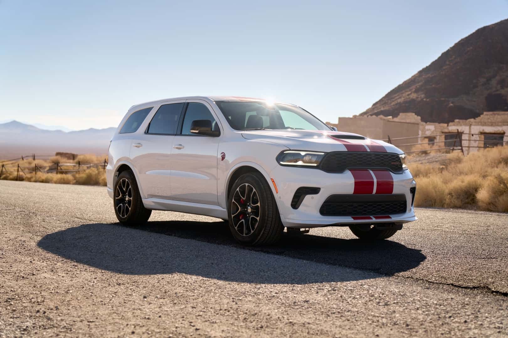 Dodge Durango Front Profile View
