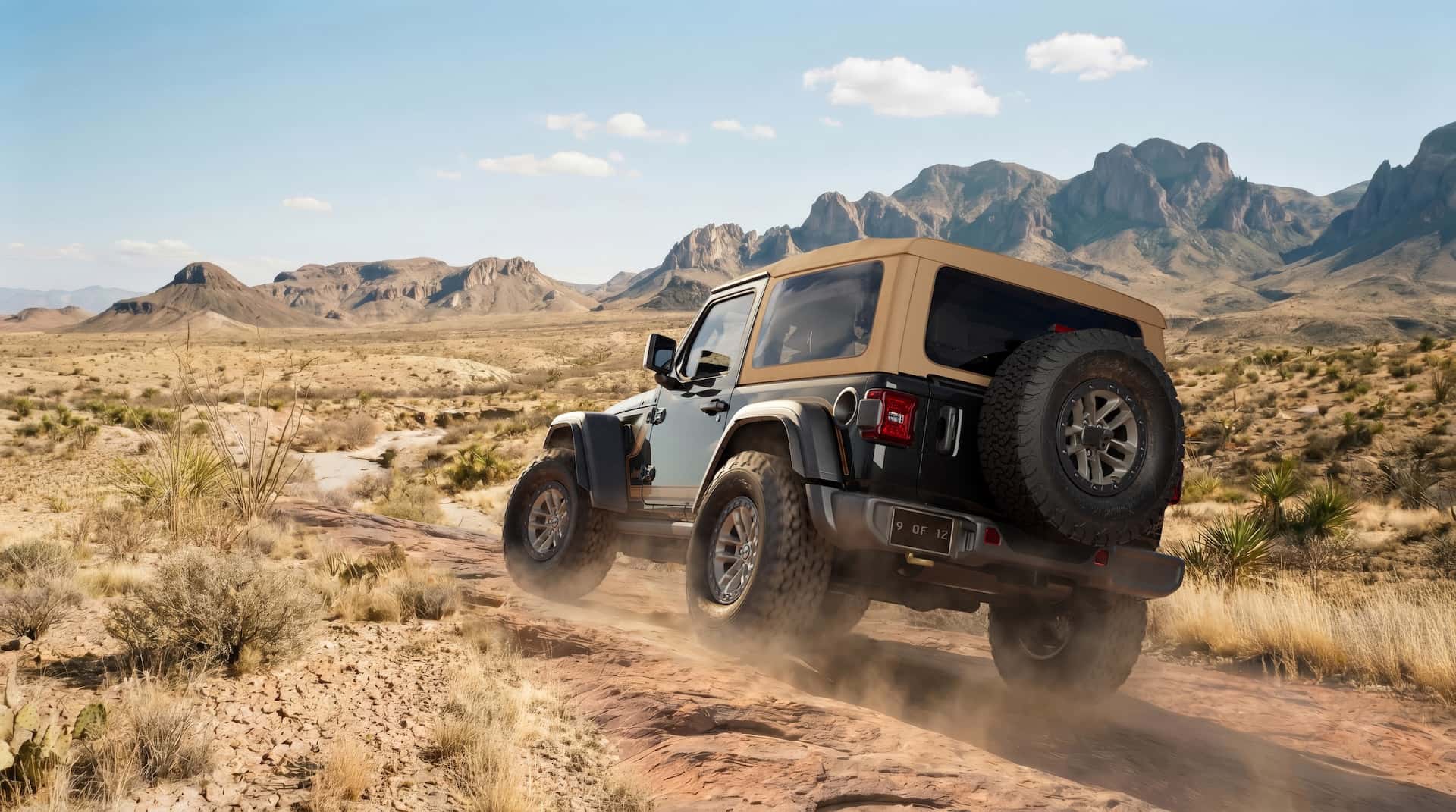 Jeep Wrangler Rear View