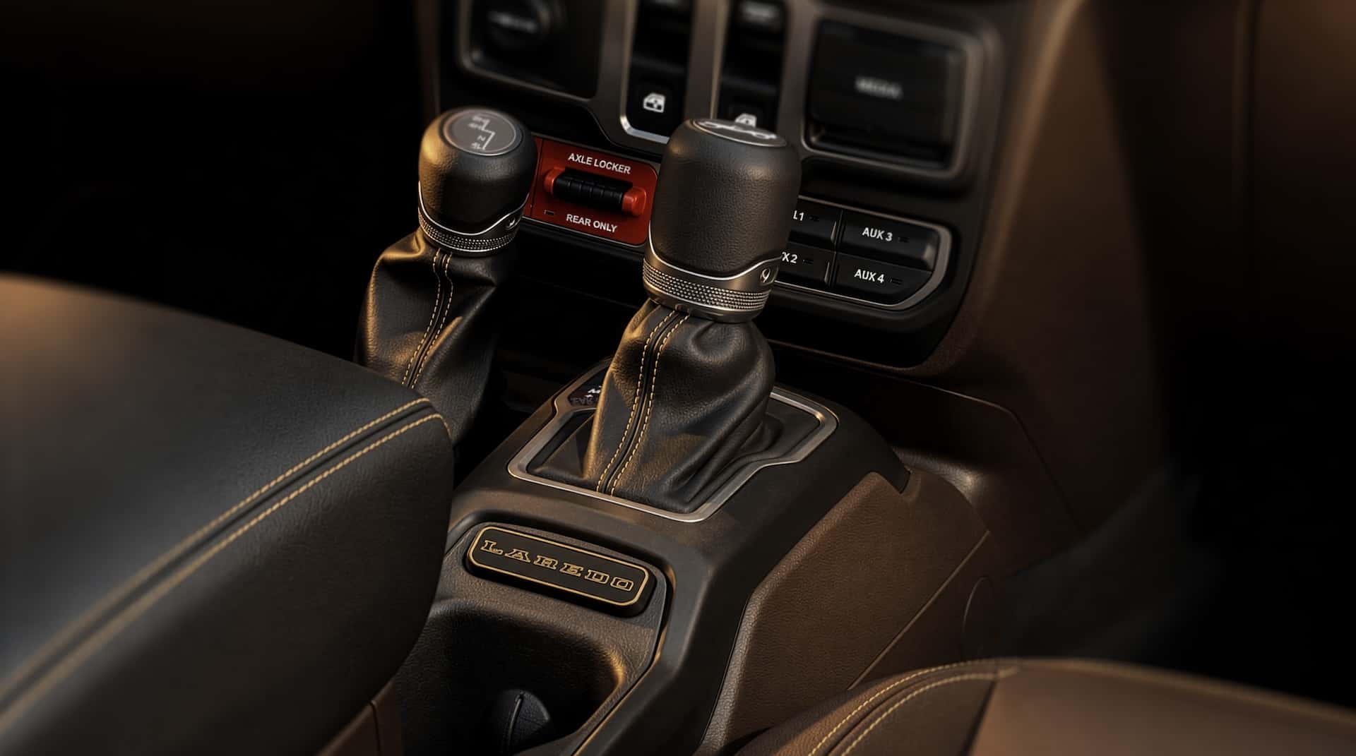 Jeep Wrangler Interior Gear Shift