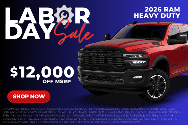 New 2026 RAM Heavy Duty Trucks