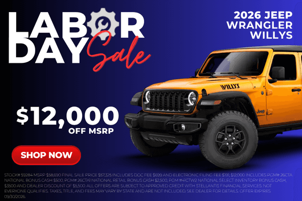 New 2026 Jeep Wrangler