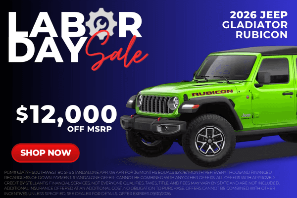 New  2026 Jeep Gladiator Rubicon