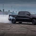 Ram 1500 Hemi doing a burnout