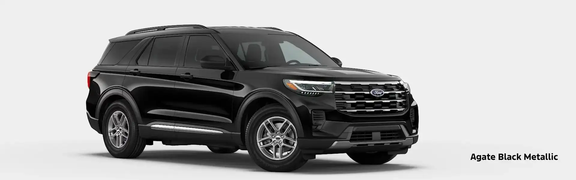 2026 Ford Explorer Agate Black Metallic - Black Explorer