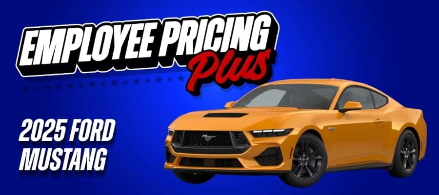 2025 Ford Mustang save up to $10,000 Stivers Ford of Montgomery Alabama